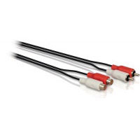 Philips SWA2530W 5m, 2 RCA (macho) a 2 RCA (hembra) Alargador de cable de audio (SWA2530W/10)
